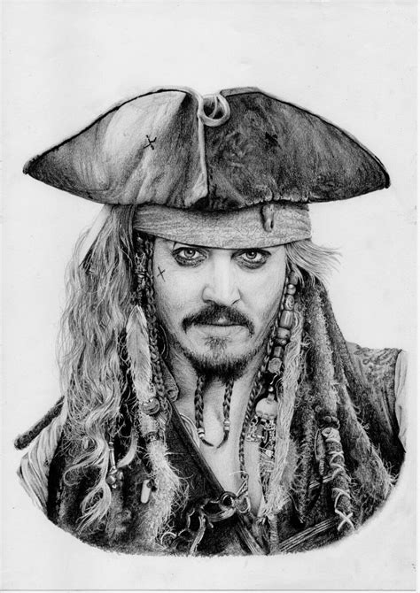 jack sparrow sketch